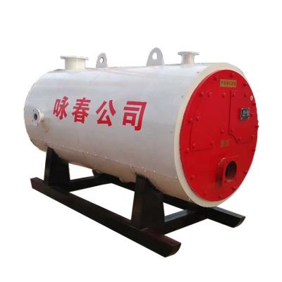 China Atmospheric Pressure 0.35MW-2.8MW Horizontal Horizontal Oil Gas Fired Hot Water Boiler for sale