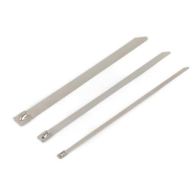 China 2021 Electrical Applications Top Selling Width Stainless Steel Cable Tie-Ball Lock Type Various for sale