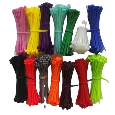 China 2021 Factory Direct Free Sample Colorful Nylon 94V-2 66 Nylon Zip Ties for sale