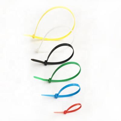 China Free Sample Eco-Friendly 66 Nylon Cable Ties Zip Tie For Damping Wires 7.6x450mm for sale