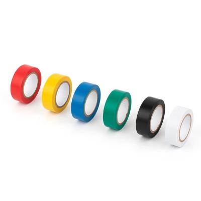 China 2019 Hot Selling High Voltage PVC Electrical Tape Colors Insulation for sale