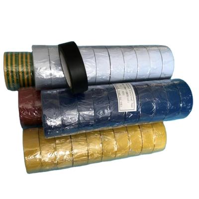 China High Voltage Electrical Tape 0.13*19*10mmPVC Colors Insulation for sale