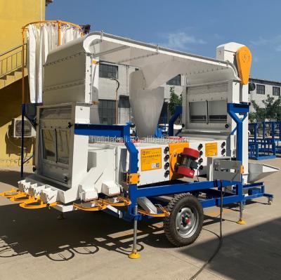 중국 Wheat Maize Seed Cleaning Machine Sesame Cleaning And Grading Machine 3800*2400*3200mm 판매용