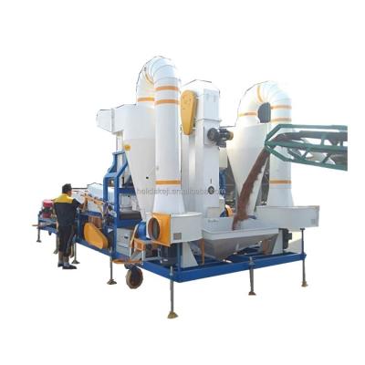 China 50 t/h Large Capacity Bean Cleaning Machine Millet Grain Cleaning Machine en venta