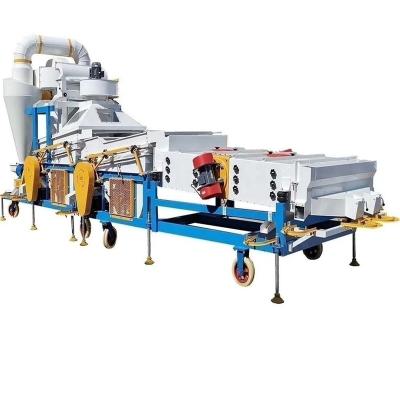 중국 China Competitive Price Automatic Barley Soybean Maize Flax Cumin Seed Cleaning Machine 판매용