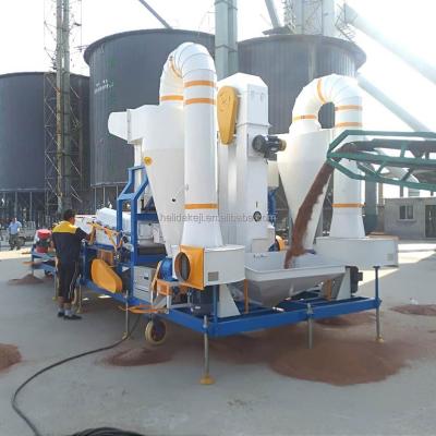 Cina Hebei Helida Grain Bean Cleaning Machine Technology Coffee Bean Wheat Seed Cleaning Machine in vendita