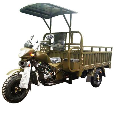 China High quality cargo zongshen 200cc engine motorized cargo gasoline three wheel motorcycle gasoline for sale