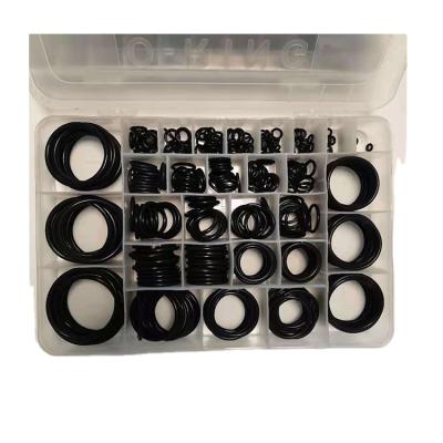 China Resistance O Ring Box Rubber NBR 363 PCS 30 Size O Ring Kit Seals Oring Kit High Temperature Silicone for sale