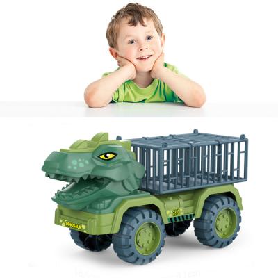 China Friction Toy New Children Dinosaur Model Play Toy Dinosaur Truck Kids Car Toys for sale