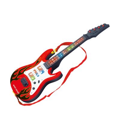 China Battery Operated Toy Toy Musical Instrument With Light Music Guitar Flash Toys for sale