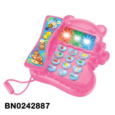 China Educational Toy Phone Style Children Learning Machine Learner Toy Arabic English Spanish for sale