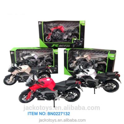 China Toy 1:12 Scale Diecast Slide Diecast Toys Combine Racing Toys For Kids Motorcycle Model for sale