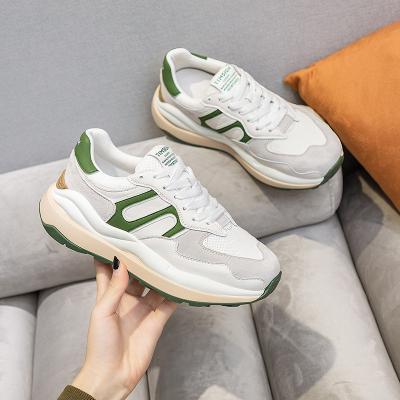 China 2022 New Fashion Trend Casual Sneaker Dissolve Bottom Trend Women's Shoes for sale