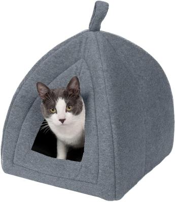 China Modern Design Fleece Enze Folding Pet Rooms Indoor Pet Bed Room for sale