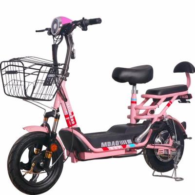 China Hot Sale 48V electric bikes China 2 Seat Electric Bike for sale