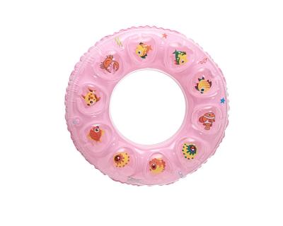 China Child Customized Pink Beach Party Kids PVC Summer Rings Pool Tube Blue Green Water Swimming Float Ring For Adult for sale