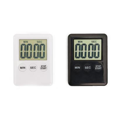 China Plastic Digital Posterior Magnet Timers Cooking Electronic Kitchen Countdown Timer Kids Study Timers for sale