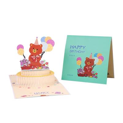 China Viet Nam Greeting Card Best Wishes Blank Birthday Cards Handmade Creative Gift Card for sale