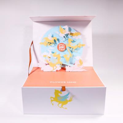 China 3D Handmade Personalized Customization Pop Up Design Paper Package Gift Box for sale