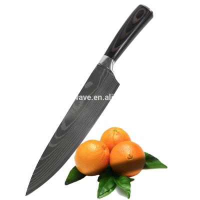 China Viable Hot New Products Professional Japanese Damascus Kitchen Chef Knife 8