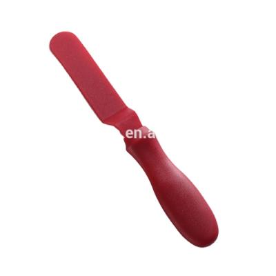 China Sustainable Silicone BPA Free Angled Glazing Spatula For Kitchen And Bakeware Tools for sale