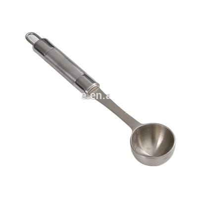 China Sustainable Mini Ice Cream Spoons Stainless Steel Scoop For Ice Cream for sale