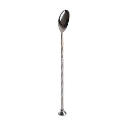 China Disposable Stainless Steel Long Handle Ice Cream Scoop Coffee Scoop for sale