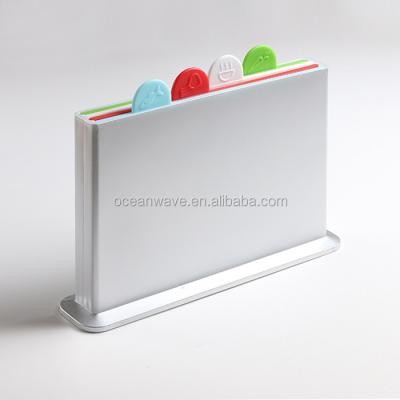 China Sustainable Hot Selling High Quality Plastic Cutting Board Set From Alibaba for sale