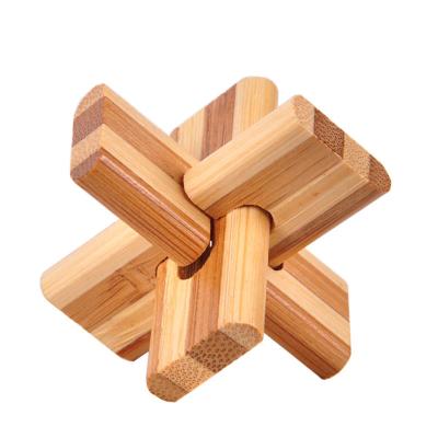 China China traditional lock intelligence development hot selling KONGMing wooden puzzle toy for sale