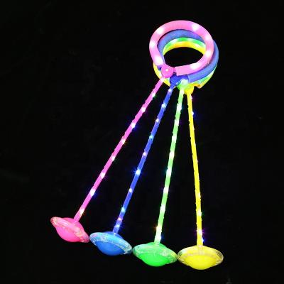 China Sports Toy Flashing Swing Ball Kids LED Light Twist On Jumping Ropes Sports Jump Ball for sale