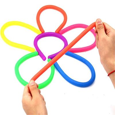 China Worry Relife Hand Noctilucence Stretch Noodles Rope Toys Anti-Stress Toys String Agitated Person Autism Duct Toys For Children&Adult Play for sale