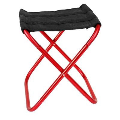 China China Manufacturer Outdoor Aluminum Alloy Folding Small Mazar Easy-carrying Stool Fishing Stool Portable Mini Camping Beach Chair for sale