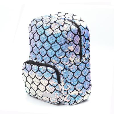 China Mermaid sequins shape sequin backpacks kids shape sequin backpack sequins for school for sale