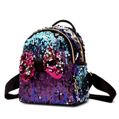 China Cute Sequins Bag Packs College Bag For Girls Lovely Girls School Bags for sale