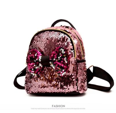 China Sequin Glitter Backpacks Bag For Kids Girls Backpack Fashion for sale