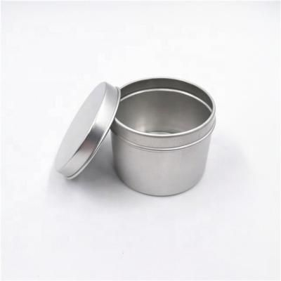 China 150ml 150g 5oz 65*50 recyclable aluminum jar with flip lid for candle for sale