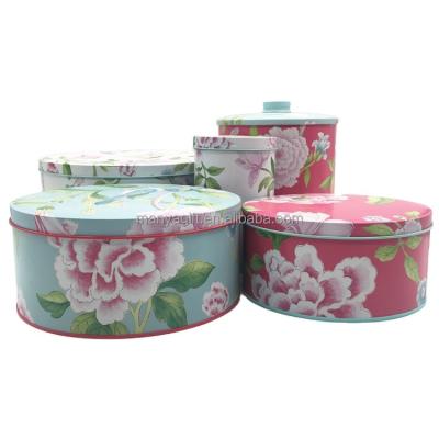 China Recyclable Fast Delivery Valentine's Day Gift Tin Box Set For Candy Wedding With High Performance for sale