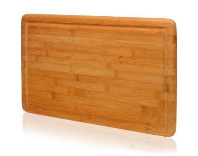 China Disposable Extra Large Bamboo Cutting Board - 18x12 Thick Strong Bamboo Wooden Cutting Board with Drip Groove for sale