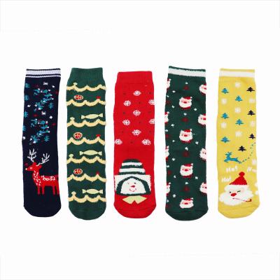 China Latest QUICK DRY Christmas Socks With Wiener Dog Design And Stripe for sale