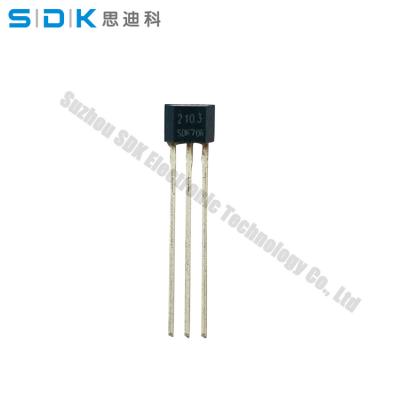 China Battery Powereddirect Replacement Single Pole ST2103 Hall Effect Sensor Reed Switch for sale