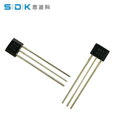 China High Sensitive Tachometer Hall Sensor IC ST8501 For High Temperature Operation Single Pole Hall Effect Switch for sale