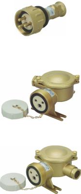 China Waterproof Electrical Copper Plug And Socket For Boat explosion proof for sale