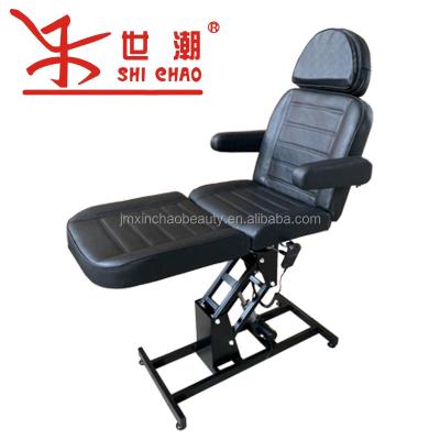 China Traditional Chinese medicine electric physiotherapy bed beauty tattoo bed sting chair massage table bed electric cosmetic massage table for sale