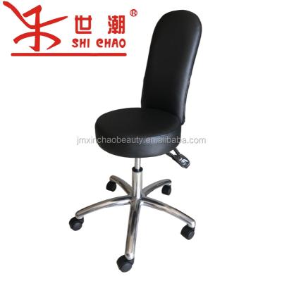 China (Size) Popular Adjustable Hydraulic Facial Chair Tattoo Chair Black Salon Chair Beauty Equipment for sale