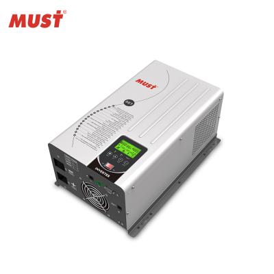 China Multispeed MUST Solar Inverter Off Grid Inverter 3KW/24V Inverter Charger Controller MPPT for sale