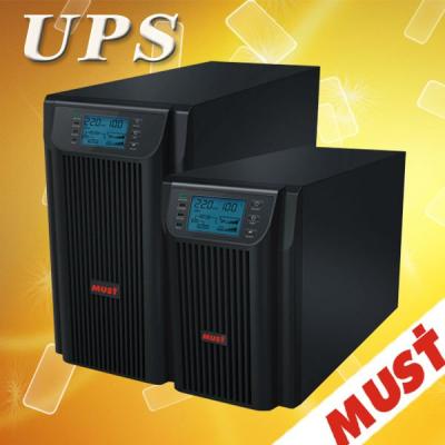 China MUST brand high frequency online tower UPS 1KVA 2KVA 3KVA 6KVA depend for sale