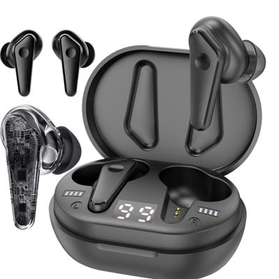 China TWS CE (True Wireless Stereo) BT 5.1 1 Year Warranty Factory Custom Logo Deep Bass Stereo Sound LED Display In Ear Earphone TWS Wireless Earbuds for sale