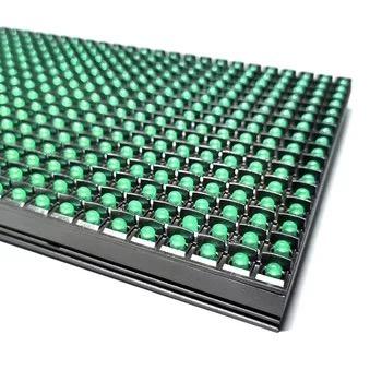 China Green Color P10 320x160mm 32*16dots HUB12 LED Outdoor Pharmacy Shenzhen TP Cross Module for sale