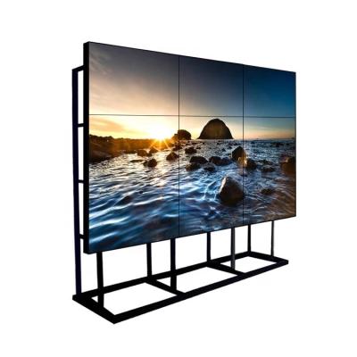 China 4K Matrix Wall Mounting System Video Panel Screen LCD Splicing Indoor Advertising Video Wall 1021*576*121 mm for sale