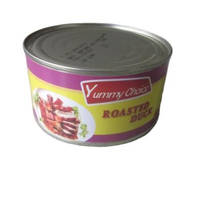 China Professional Canned Manufacturer Direct Supply Roasted Duck Meat Canned for sale